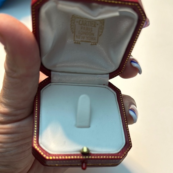 Cartier Red Jewelry Box - Picture 6 of 7
